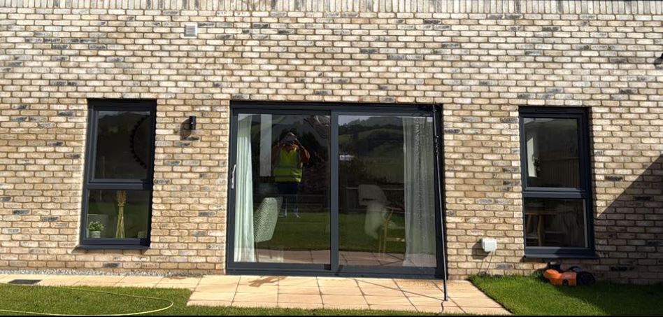 Freshly cleaned windows